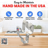 Mini Cactus Cookie Cutter 2 in M72