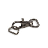 Dritz Small Swivel Hook & D-Ring - 1/2" Gunmetal - 1 set