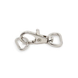 Dritz Small Swivel Hook & D-Ring - 1/2" Nickel - 1 set