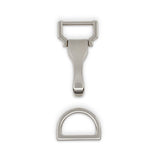 Dritz Large Hook & D-Ring - Nickel - 1 Set
