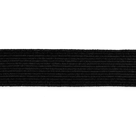 Dritz Braided Elastic - Black - 0.5" x 4.5yds