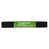 Dritz Braided Elastic - Black - 0.75" x 3yds