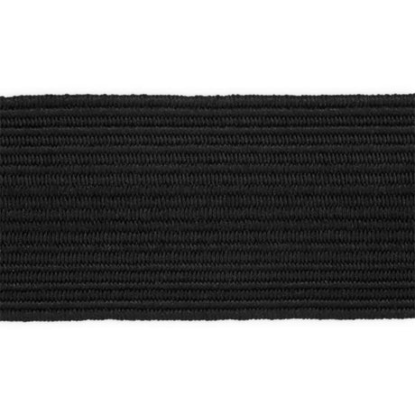 Dritz Braided Elastic - Black - 1" x 3yds