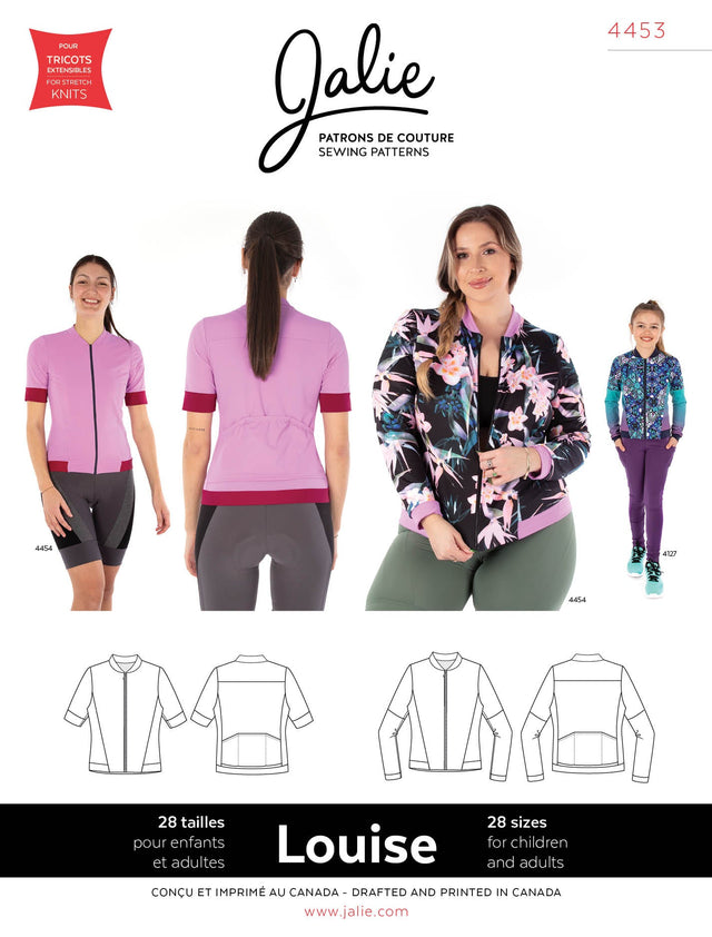 Jalie Louise Multi Sport Jersey Sewing Pattern