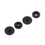 Dritz Plastic Round Snaps - Black - 0.5", 12 SETS