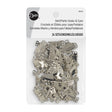 Dritz Skirt/Pants Hooks & Eyes - Nickel - 24 Sets