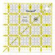 Omnigrid Square Ruler Template - 4.5" x 4.5"