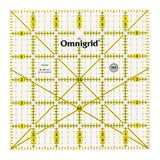 Omnigrid Square Ruler Template - 6" x 6"