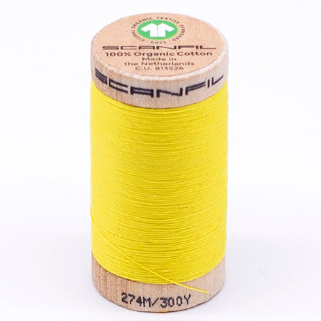 SCANFIL® 30wt Organic Pima Cotton Thread 300 yds - 4803 Illuminating