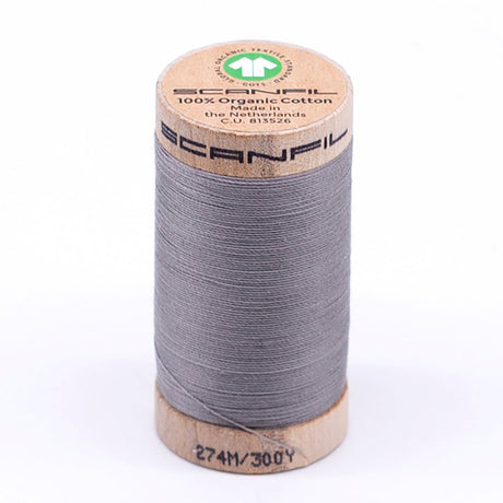 SCANFIL® 30wt Organic Pima Cotton Thread 300 yds - 4832 Limestone
