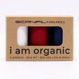 SCANFIL® 30wt Organic Pima Cotton Thread Trio Set - 3ct 300yd Spools - Patriotic