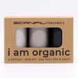 SCANFIL® 30wt Organic Pima Cotton Thread Trio Set - 3ct 300yd Spools - Stormy Grays