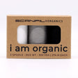 SCANFIL® 30wt Organic Pima Cotton Thread Trio Set - 3ct 300yd Spools - Achromatics