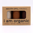 SCANFIL® 30wt Organic Pima Cotton Thread Trio Set - 3ct 300yd Spools - Earthy Browns