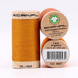 SCANFIL® 30wt Organic Pima Cotton Thread Trio Set - 3ct 300yd Spools - Harvest Hues