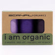 SCANFIL® 50wt Organic Pima Cotton Thread Trio Set - 3ct 500yd Spools - Cool Purples