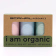 SCANFIL® 50wt Organic Pima Cotton Thread Trio Set - 3ct 500yd Spools - Baby Pastels