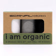 SCANFIL® 50wt Organic Pima Cotton Thread Trio Set - 3ct 500yd Spools - Achromatics