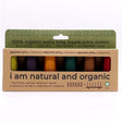 SCANFIL® 50wt Organic Pima Cotton Thread Set - 6ct 500yd Spools & Wood Rack - Harvest Time