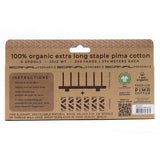 SCANFIL® 30wt Organic Pima Cotton Thread Set - 6ct 300yd Spools & Wood Rack - Pastels