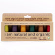 SCANFIL® 30wt Organic Pima Cotton Thread Set - 6ct 300yd Spools & Wood Rack - Harvest Time