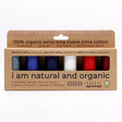 SCANFIL® 30wt Organic Pima Cotton Thread Set - 6ct 300yd Spools & Wood Rack - Patriotic