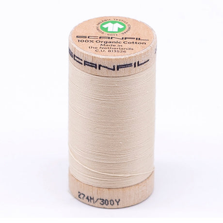 SCANFIL® 30wt Organic Pima Cotton Thread 300 yds - 4851 Shortbread