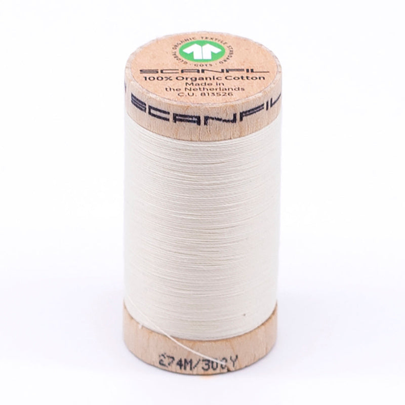 SCANFIL® 30wt Organic Pima Cotton Thread 300 yds - 4852 Solitary Star