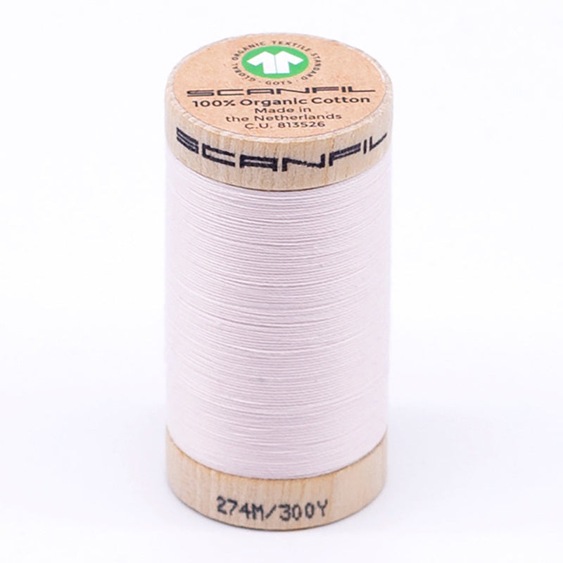 SCANFIL® 30wt Organic Pima Cotton Thread 300 yds - 4868 Delicacy