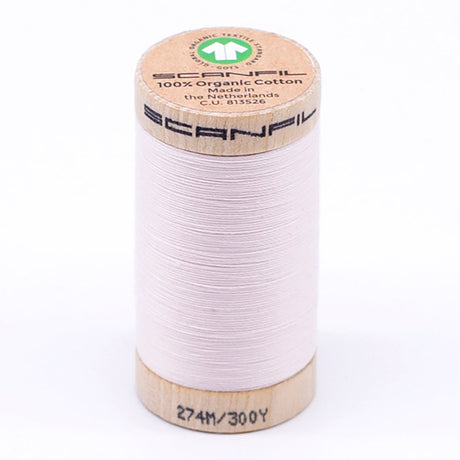 SCANFIL® 30wt Organic Pima Cotton Thread 300 yds - 4868 Delicacy