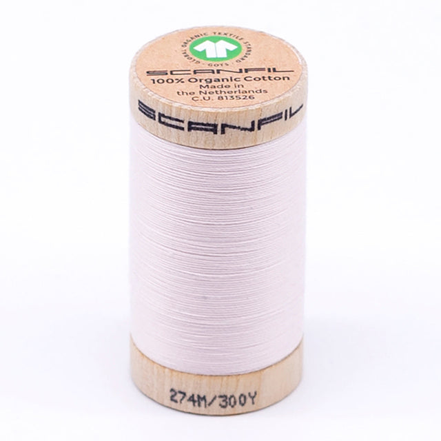 SCANFIL® 30wt Organic Pima Cotton Thread 300 yds - 4868 Delicacy