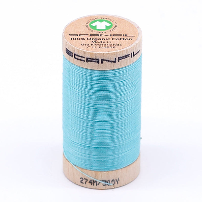 SCANFIL® 30wt Organic Pima Cotton Thread 300 yds - 4869 Limpet Shell