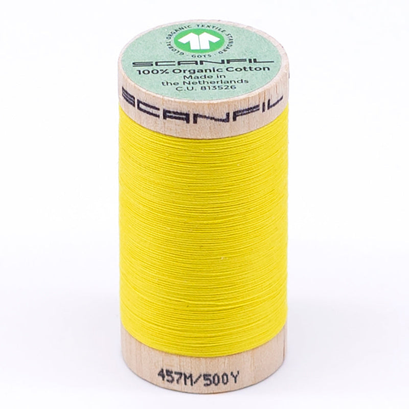 SCANFIL® 50wt Organic Pima Cotton Thread 500 yds - 4803 Illuminating