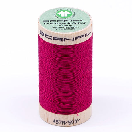 SCANFIL® 50wt Organic Pima Cotton Thread 500 yds - 4811 Love Potion