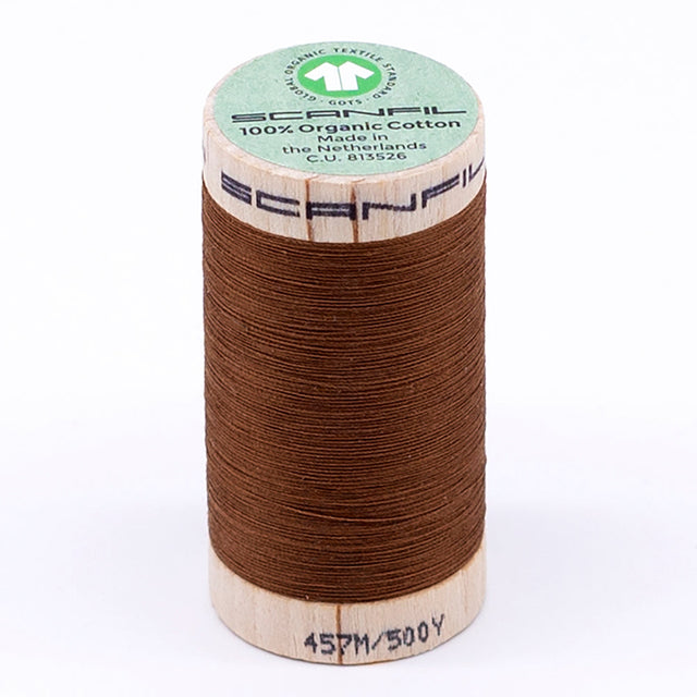 SCANFIL® 50wt Organic Pima Cotton Thread 500 yds - 4827 Cathay Spice