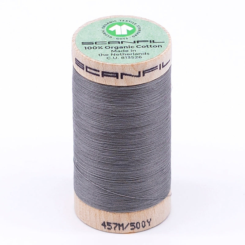 SCANFIL® 50wt Organic Pima Cotton Thread 500 yds - 4832 Limestone