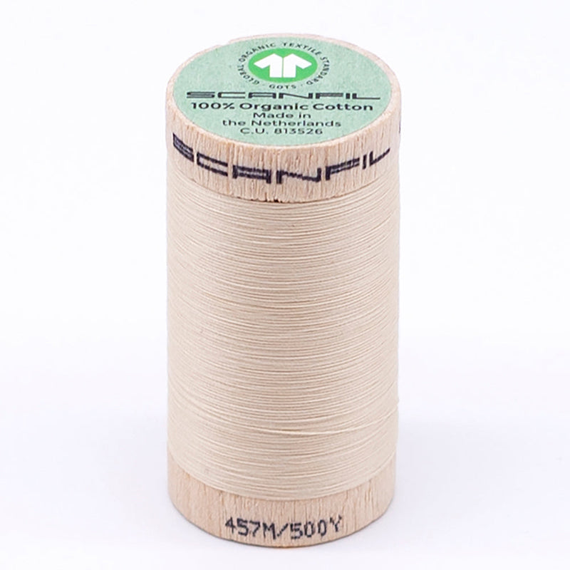 SCANFIL® 50wt Organic Pima Cotton Thread 500 yds - 4851 Shortbread