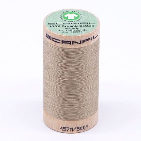 SCANFIL® 50wt Organic Pima Cotton Thread 500 yds - 4853 Safari