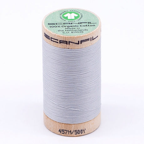 SCANFIL® 50wt Organic Pima Cotton Thread 500 yds - 4855 Oyster Mushroom