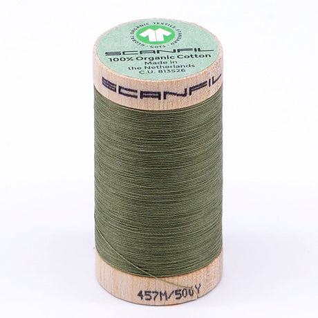 SCANFIL® 50wt Organic Pima Cotton Thread 500 yds - 4859 Sage