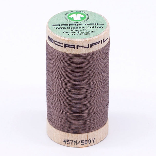 SCANFIL® 50wt Organic Pima Cotton Thread 500 yds - 4862 Antier