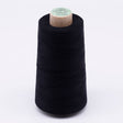 SCANFIL® 50wt Organic Pima Cotton Thread 5000 yd Cones - 4808 Jet Black