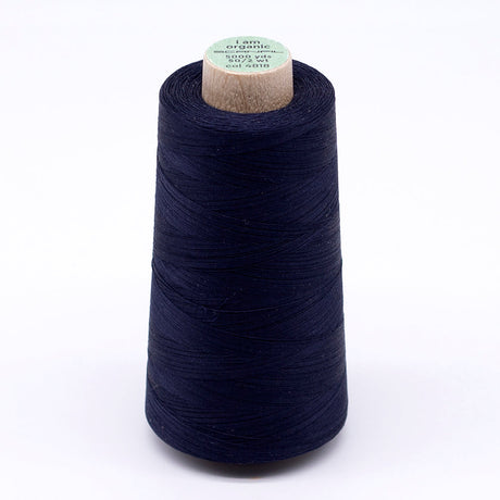 SCANFIL® 50wt Organic Pima Cotton Thread 5000 yd Cones - 4818 Night Sky