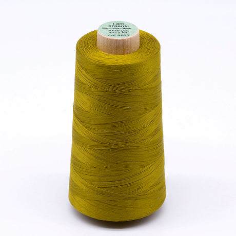 SCANFIL® 50wt Organic Pima Cotton Thread 5000 yd Cones - 4823 Green Envy