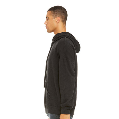 Bella + CanvasÂ Unisex Raw Seam Hooded Sweatshirt - L