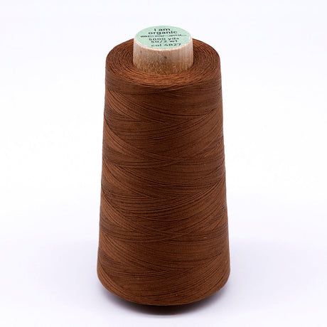 SCANFIL® 50wt Organic Pima Cotton Thread 5000 yd Cones - 4827 Cathay Spice