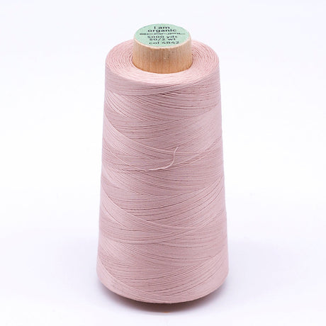SCANFIL® 50wt Organic Pima Cotton Thread 5000 yd Cones - 4842 Rose Smoke