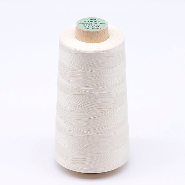 SCANFIL® 50wt Organic Pima Cotton Thread 5000 yd Cones - 4852 Solitary Star