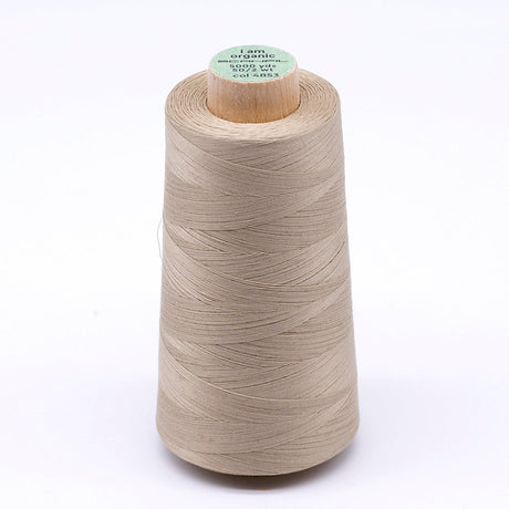 SCANFIL® 50wt Organic Pima Cotton Thread 5000 yd Cones - 4853 Safari