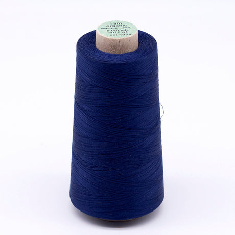 SCANFIL® 50wt Organic Pima Cotton Thread 5000 yd Cones - 4854 Bellwether Blue